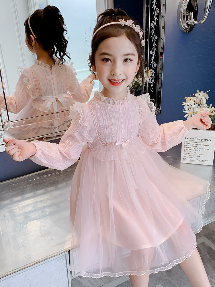 オールシーズンOK レース プリンセスドレス