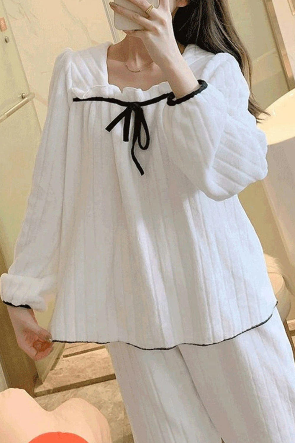 ぬくぬく軽やか・薄手フランネルパジャマ