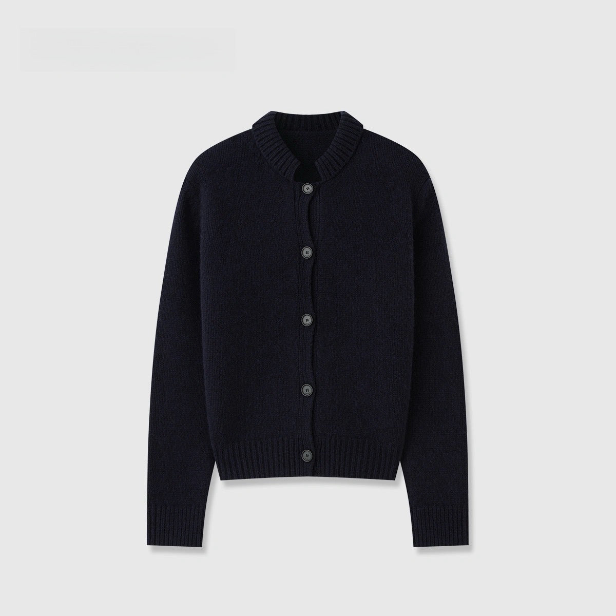 ウールニットカーディガン