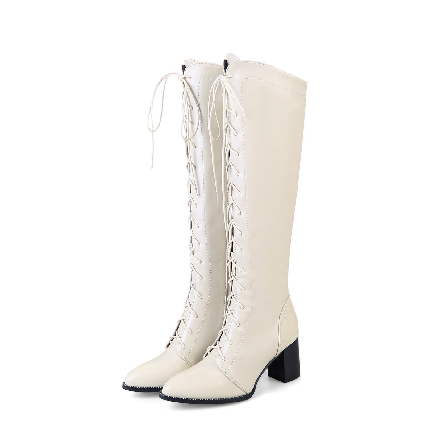 編み上げハイカットブーツ