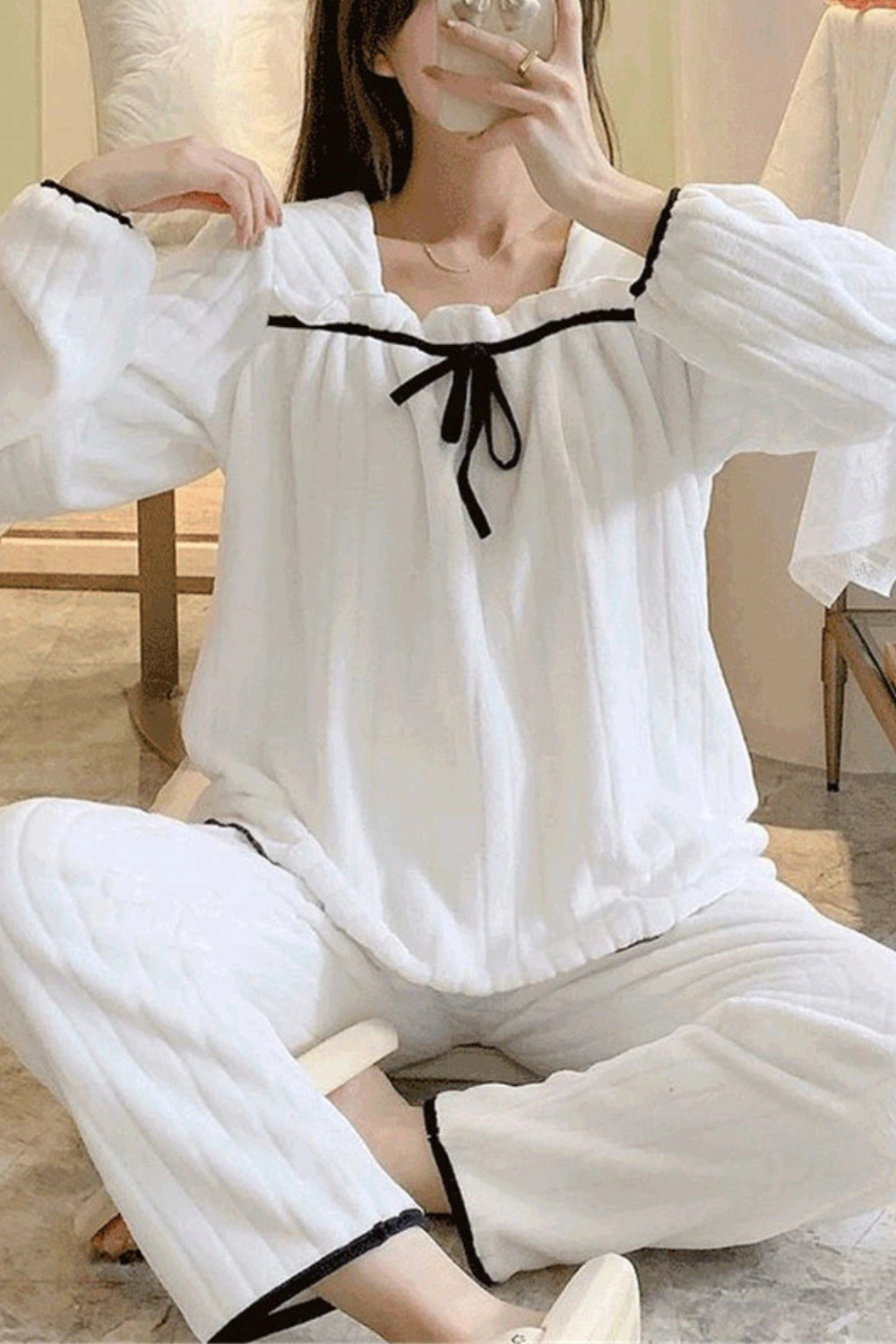 ぬくぬく軽やか・薄手フランネルパジャマ