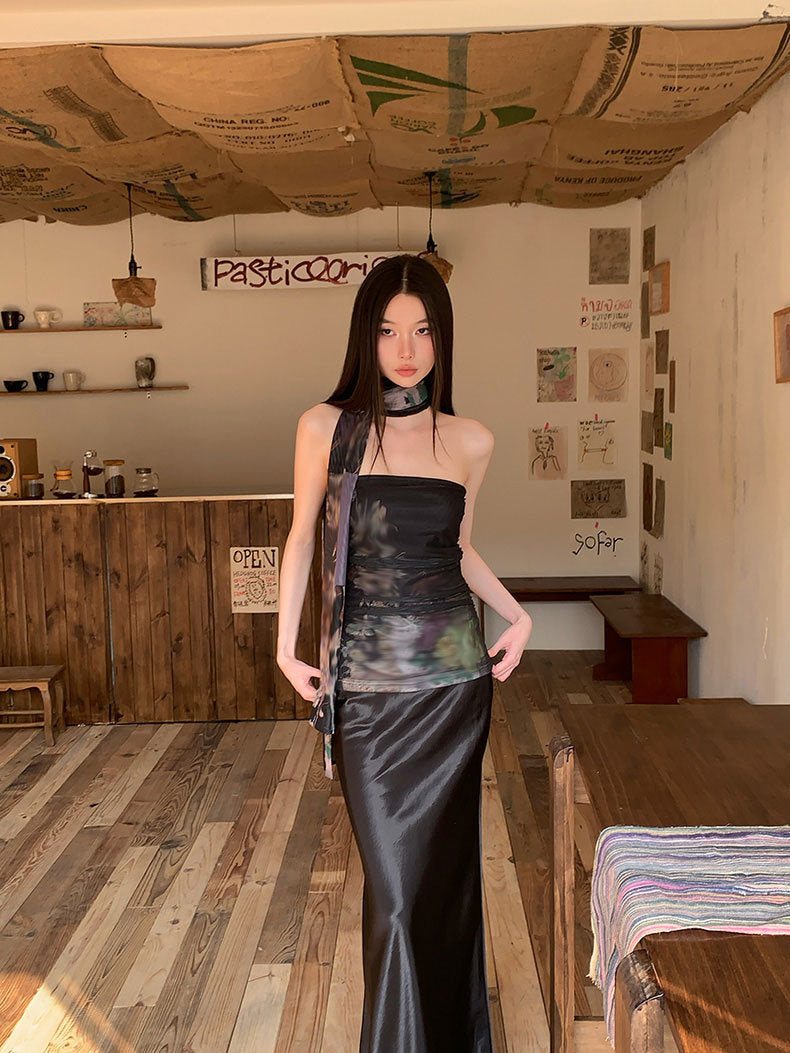 メッシュベストトップス