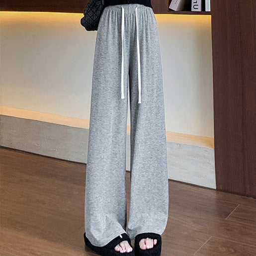 ルーズストレートワイドレッグパンツ