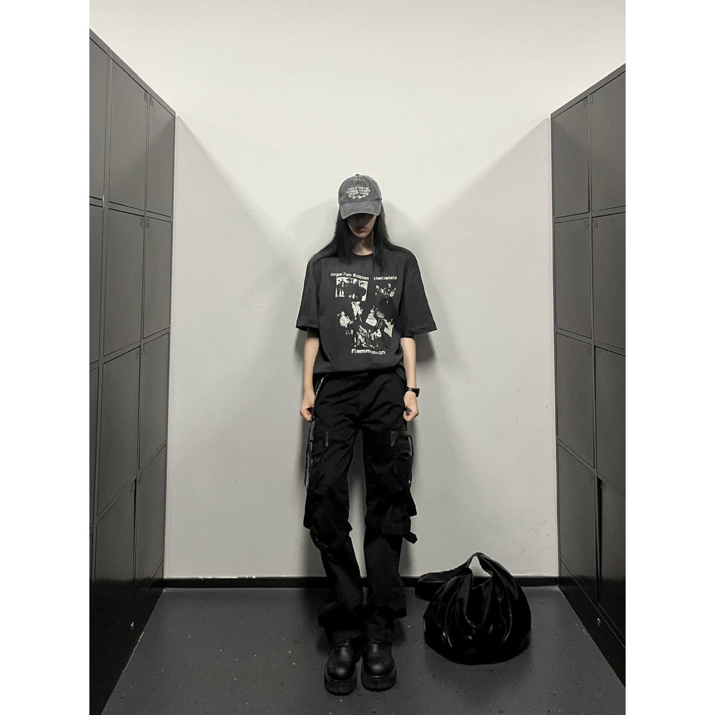 パンクグラフィカルTシャツ