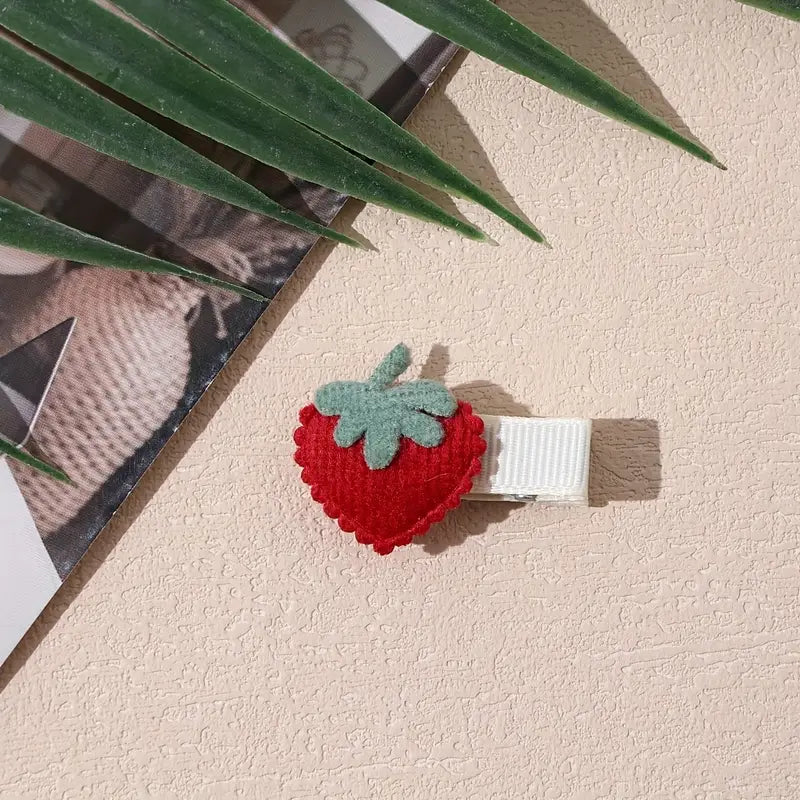 いちごヘアアクセサリー