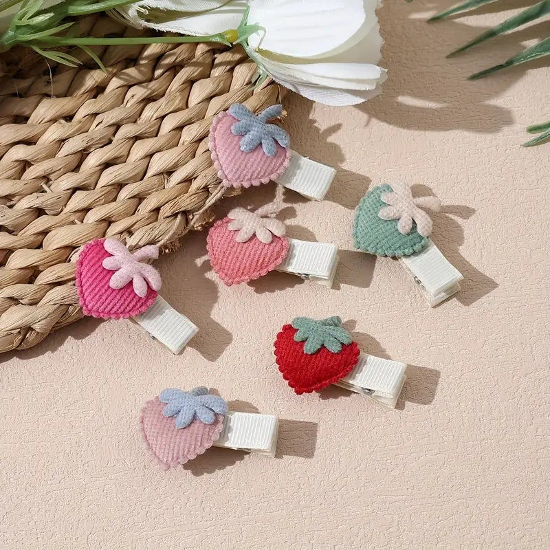 いちごヘアアクセサリー