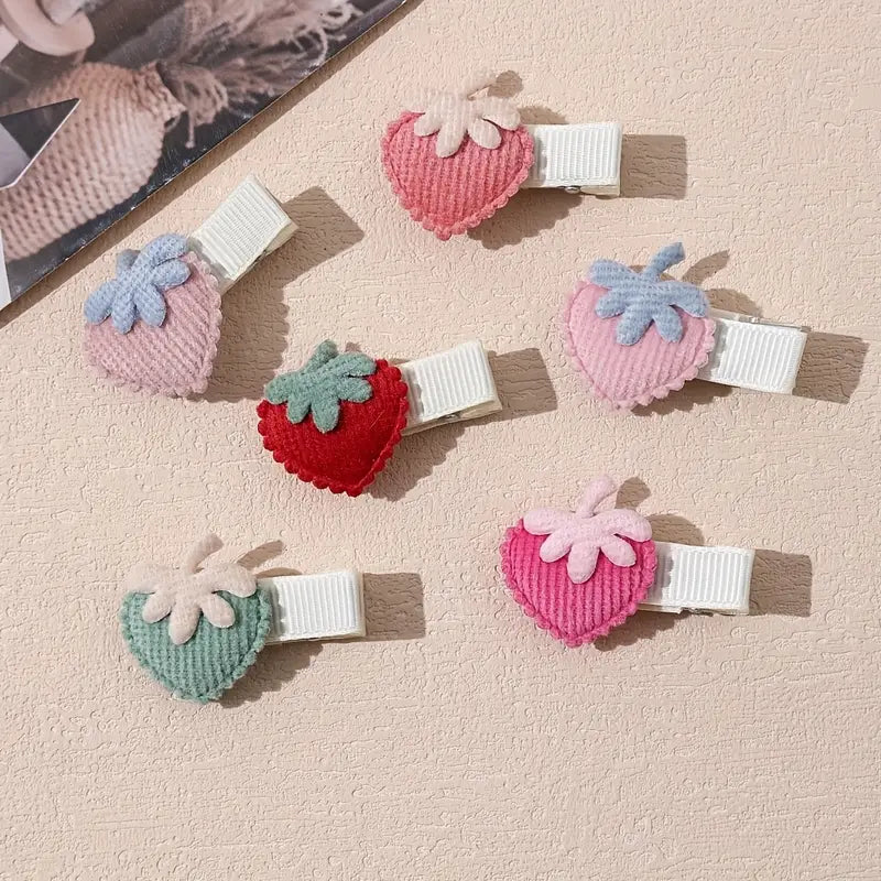 いちごヘアアクセサリー