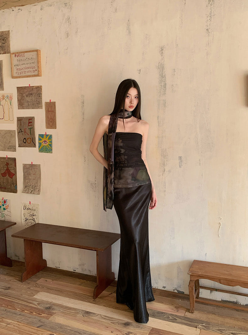 メッシュベストトップス