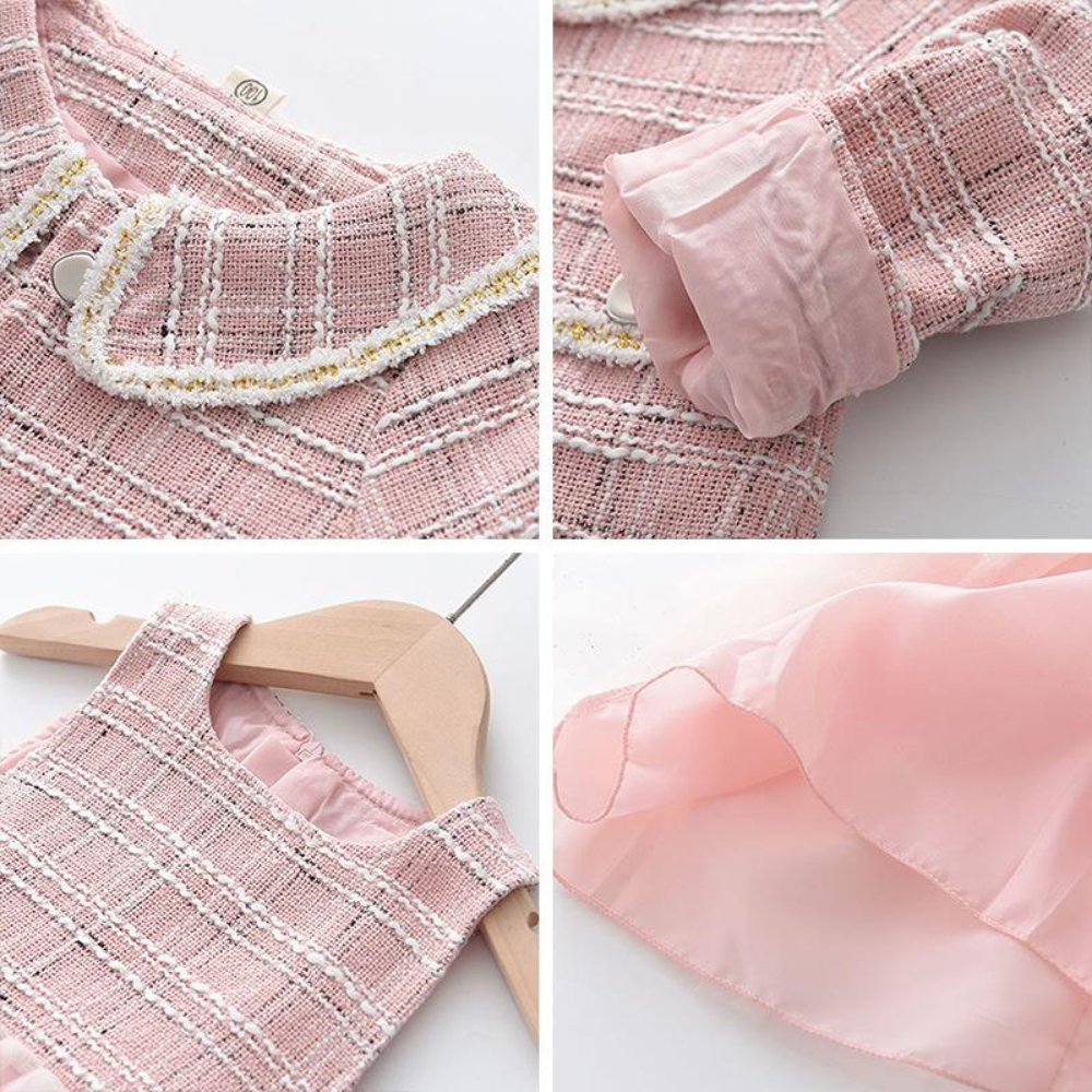 女の子ジャケットワンピース