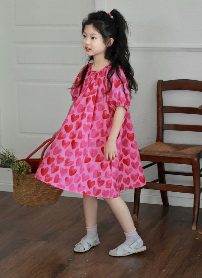 ピンクハート柄のワンピース – Fashion is Dancing