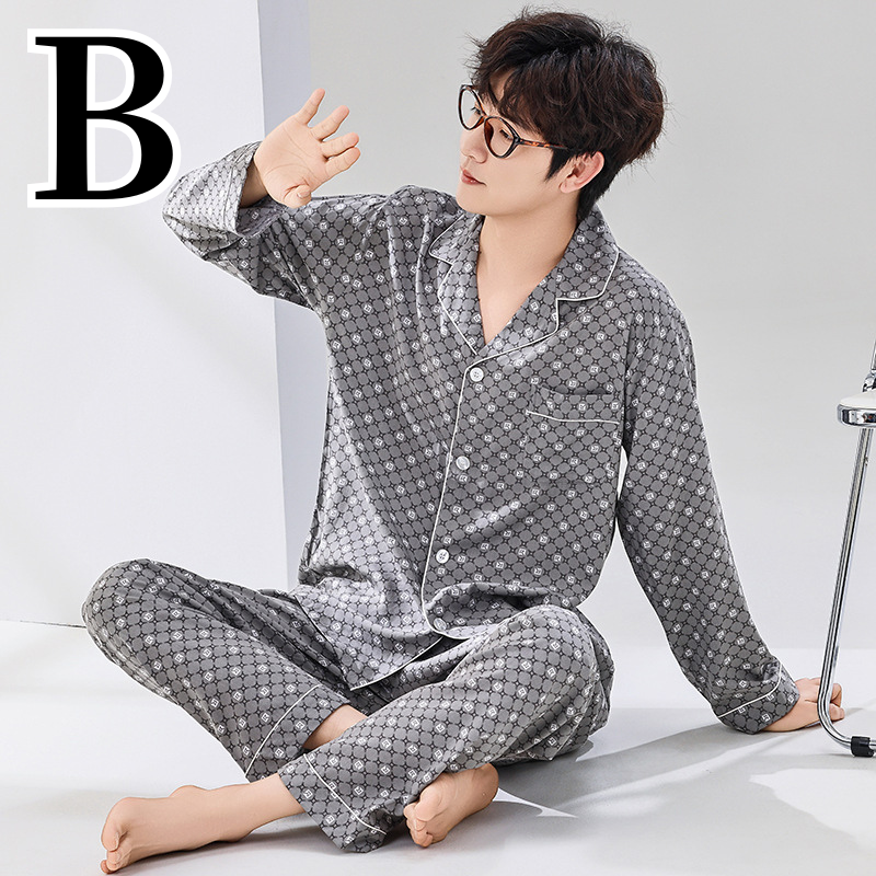 【ルクスタッチ】空気をまとう、コットンシルクのVネックパジャマ