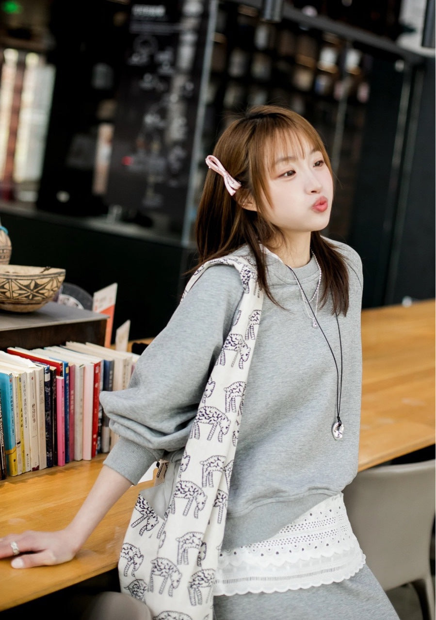 アニマル柄×ショルダーキャンバスバッグ