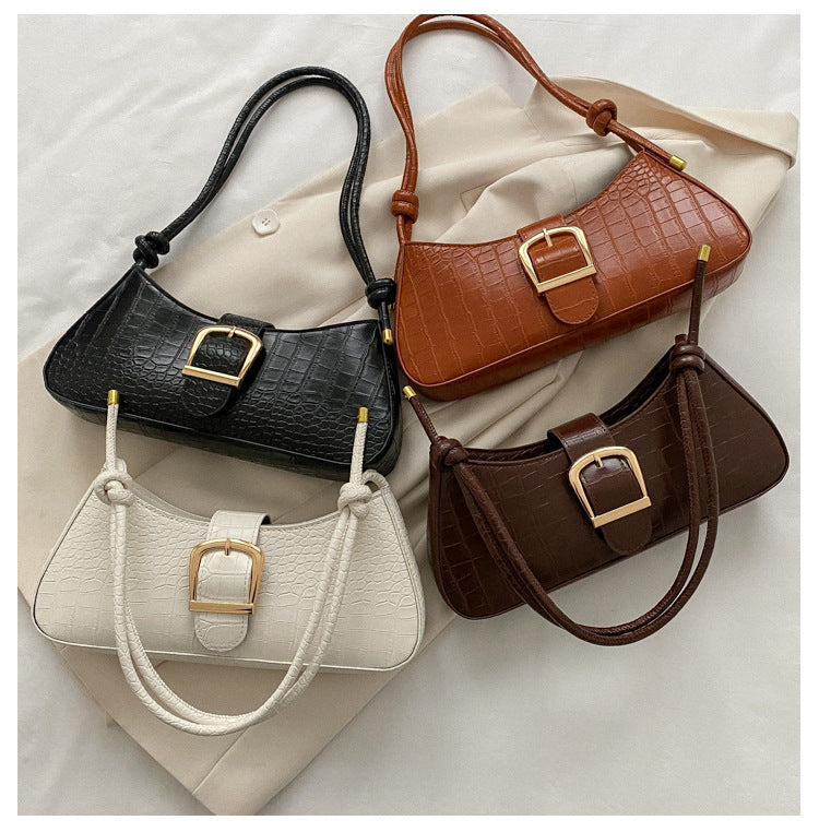 クロコダイル柄×ショルダーハンドバック