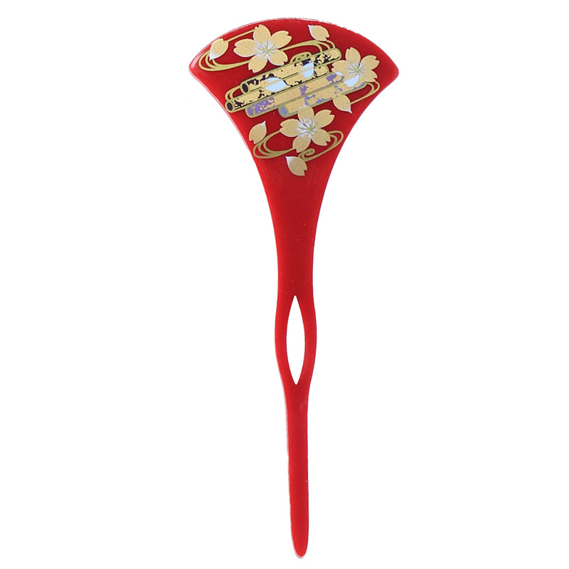 和柄かんざし 桜 和装ヘアアクセ 軽量 夜会巻き 一本挿し まとめ髪 浴衣 着物 成人式 卒業式