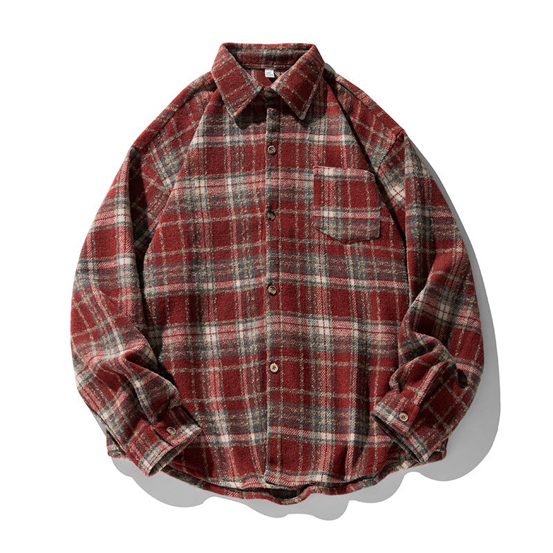 レトロチェックシャツ