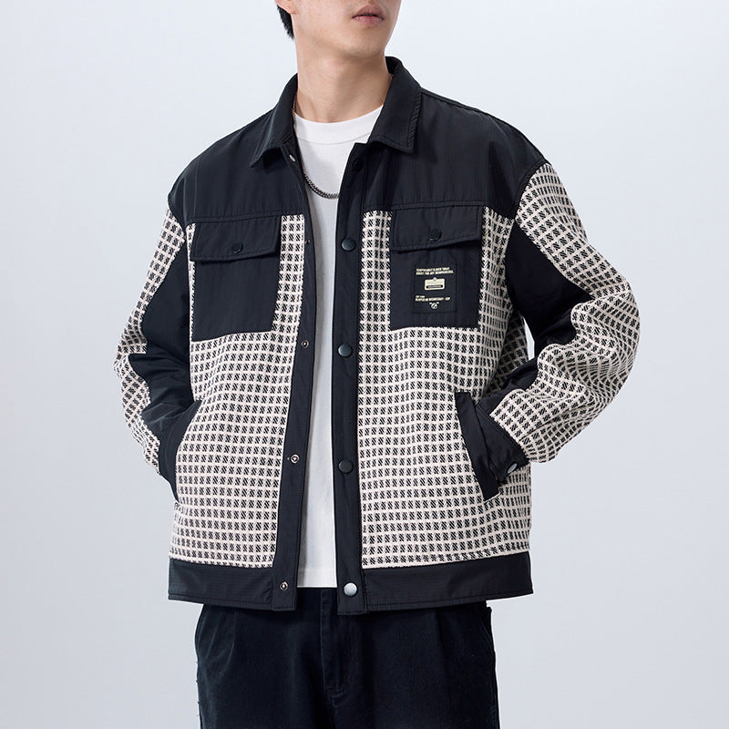 マイクロチェックワークジャケット