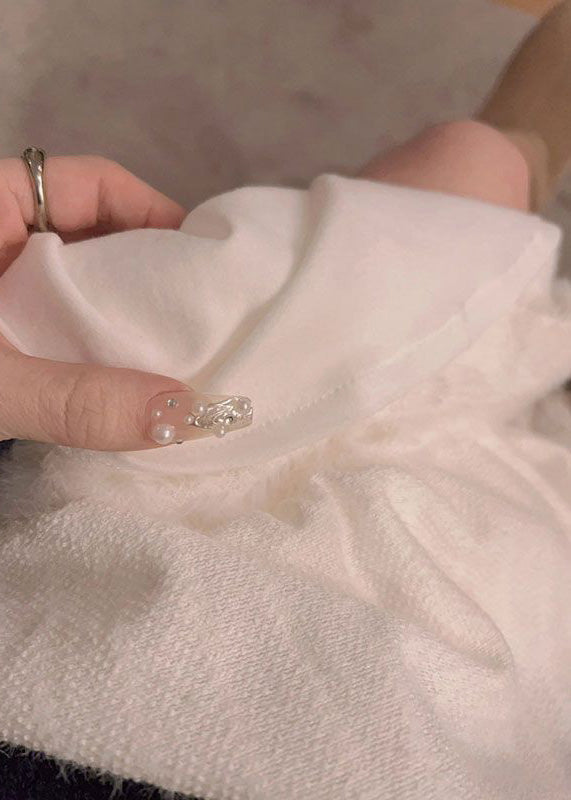 フリルパッチワーク裏起毛ティアードスカート