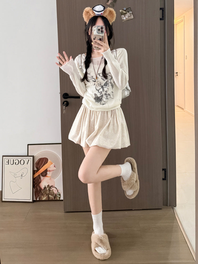 バルーンミニスカート