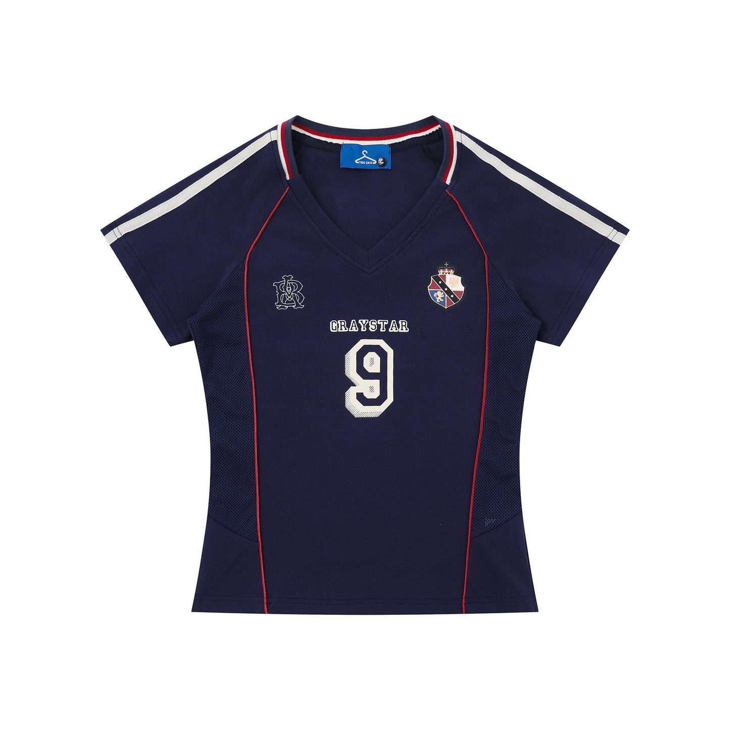 【W杯コーデ】バイカラー ゲームTシャツ