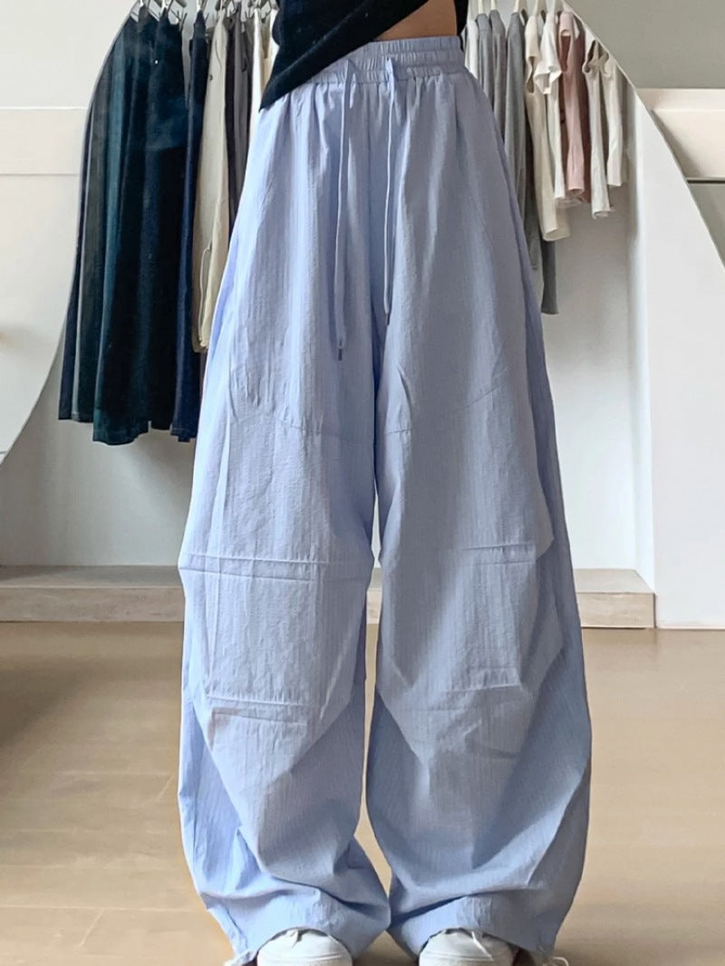 バルーンシルエット イージーワイドパンツ