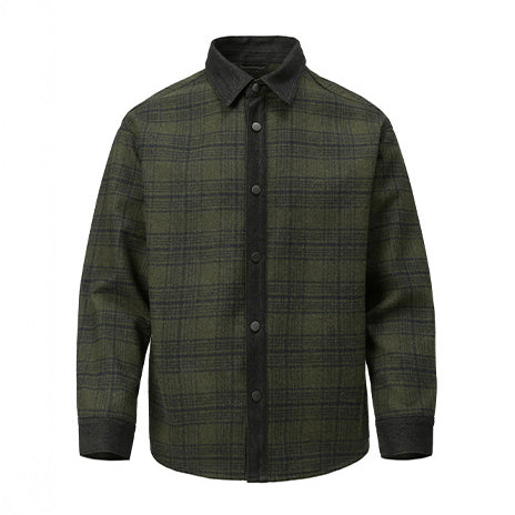 チェックシャツジャケット