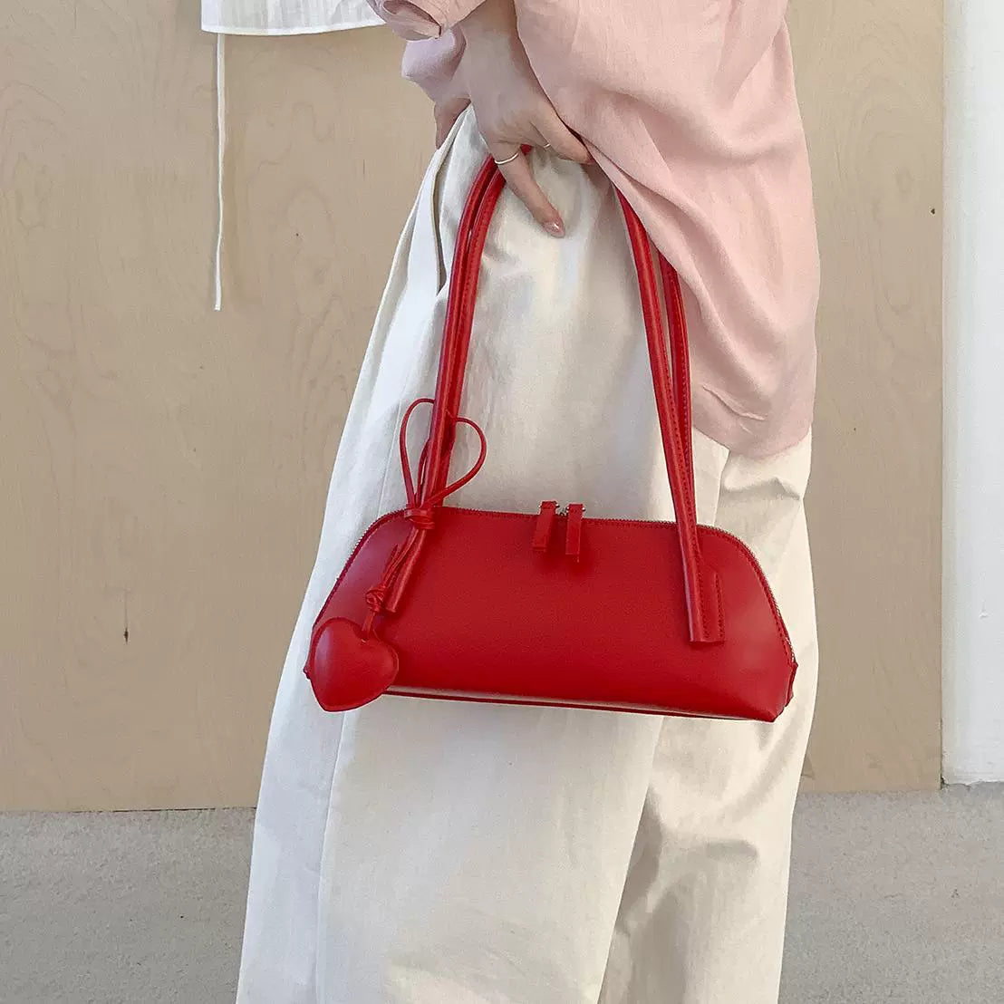 アシンメトリー ショルダーバッグ ハンドバッグ
