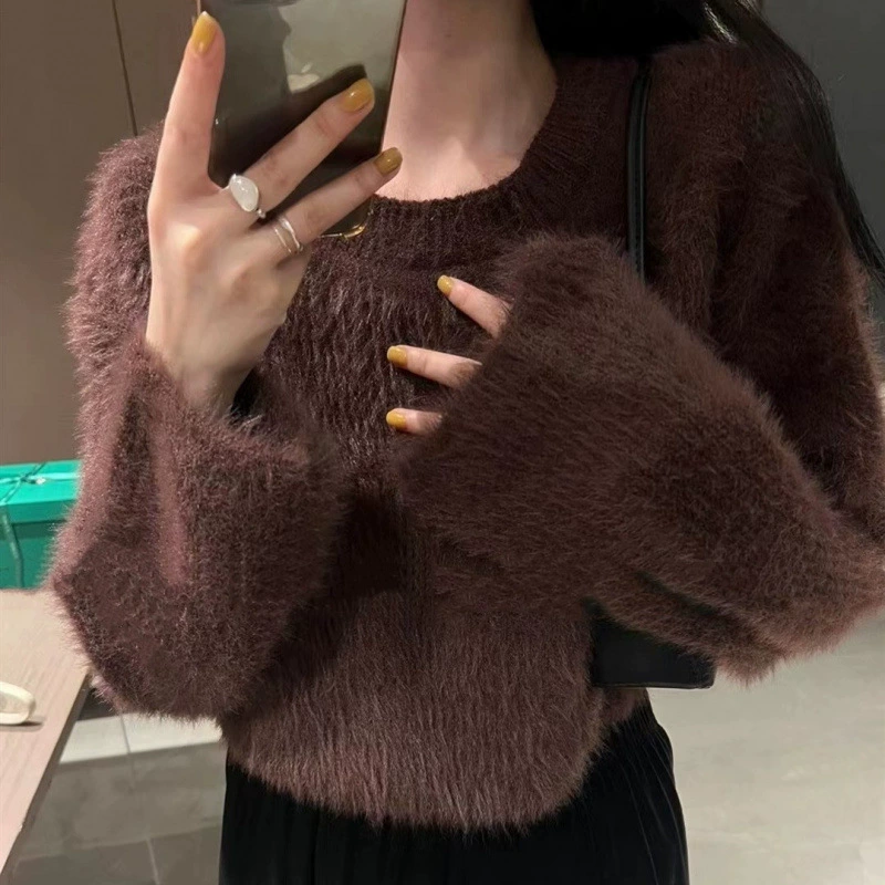 ふわふわリラクシーニット