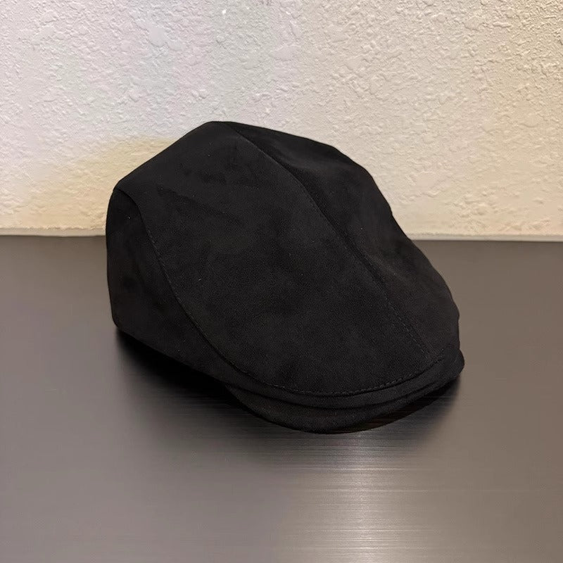 スエードフォワードキャップ