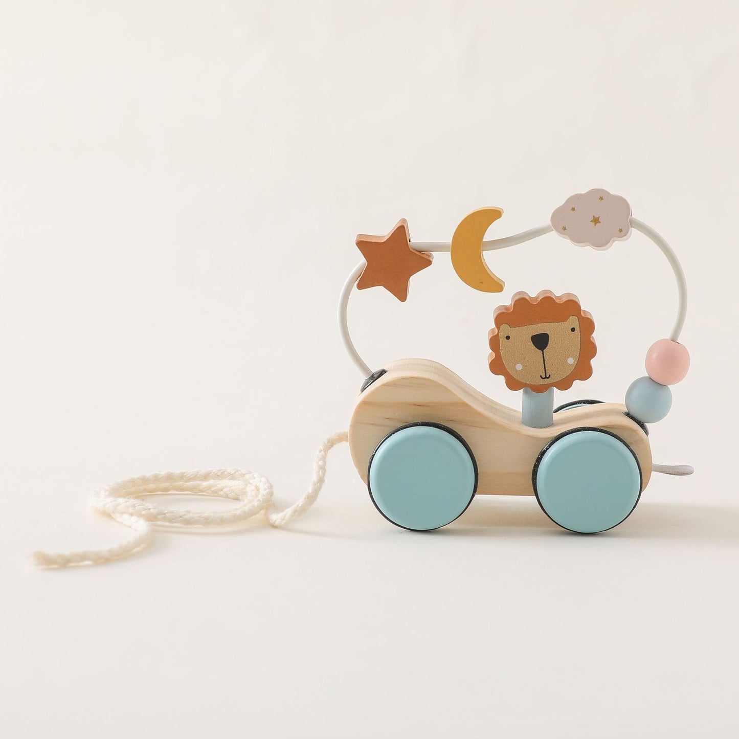 どうぶつさんの積み木プルトレイン(1歳半以上)