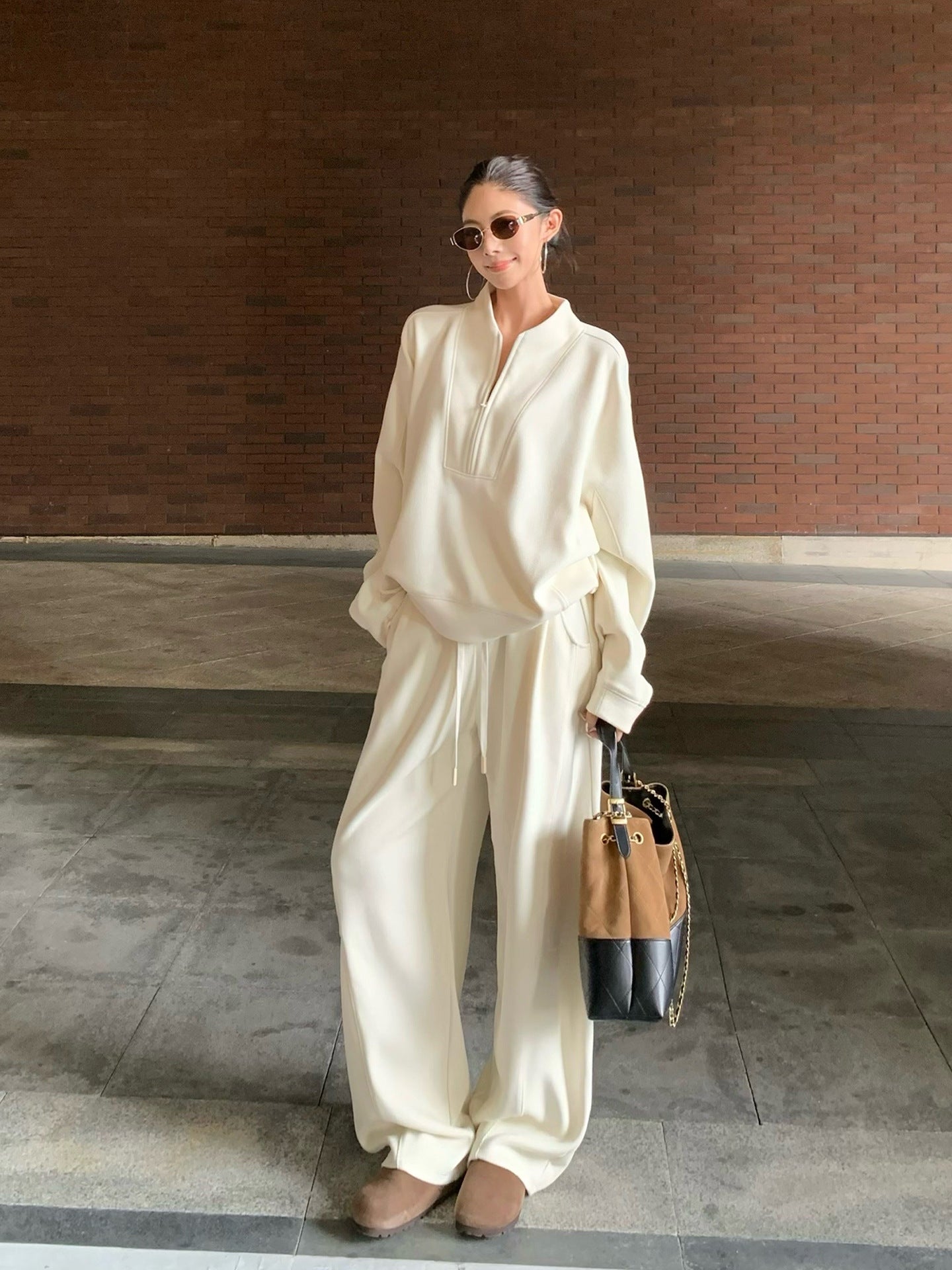 厚手スウェットツーピースセット