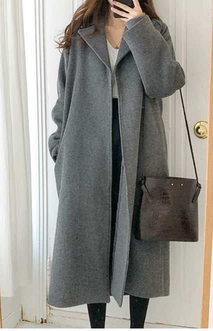 デュオフェイス カシミヤコート