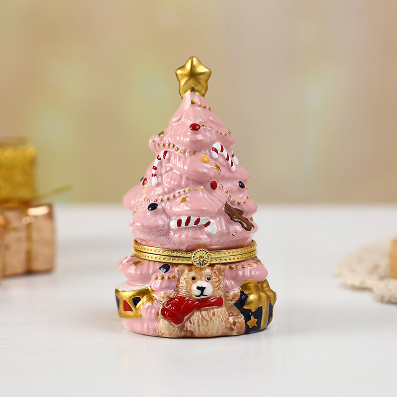 クリスマスツリーの小物入れ