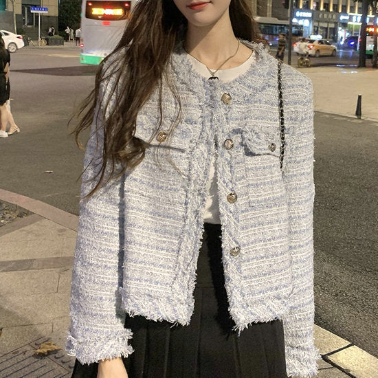 フレンチホワイトのショートコート