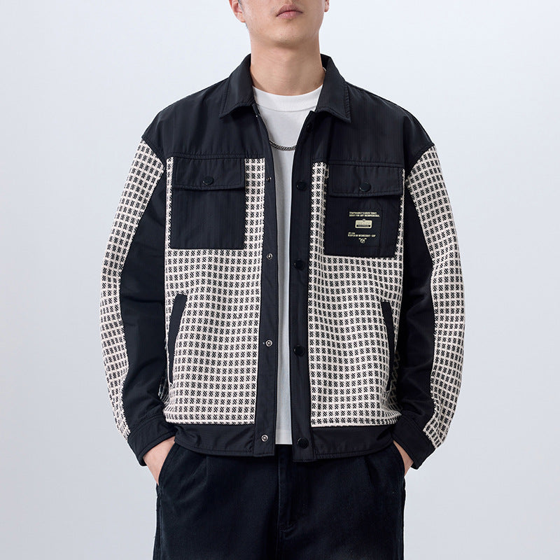 マイクロチェックワークジャケット