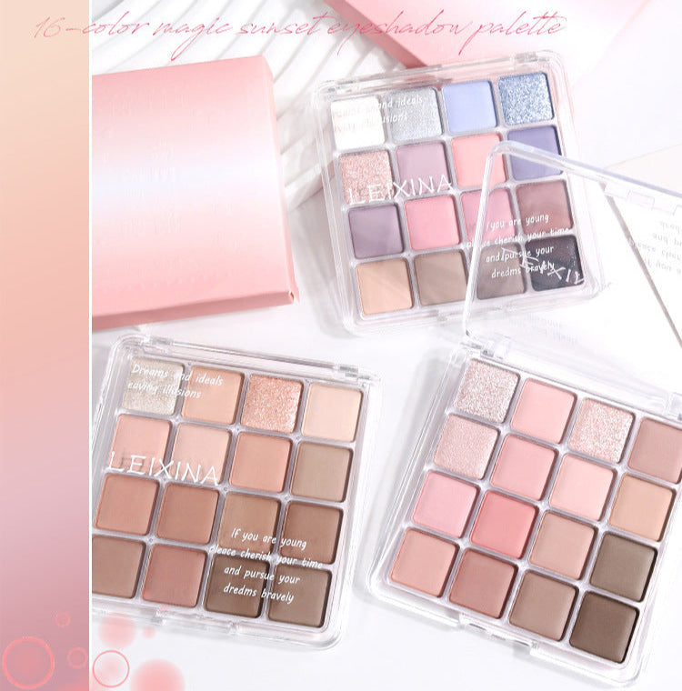 Laceena Sunset Magic 16色アイシャドウパレット