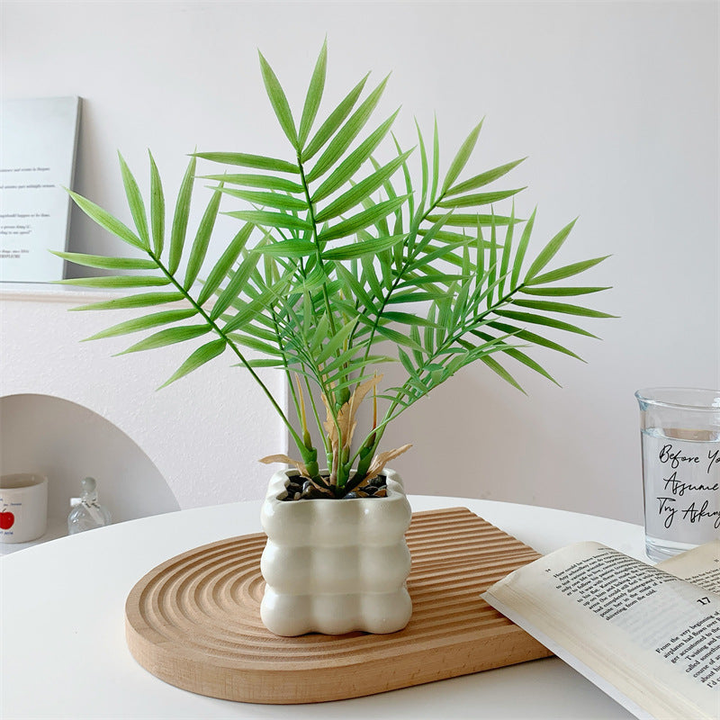 南国風の葉のフェイクグリーン