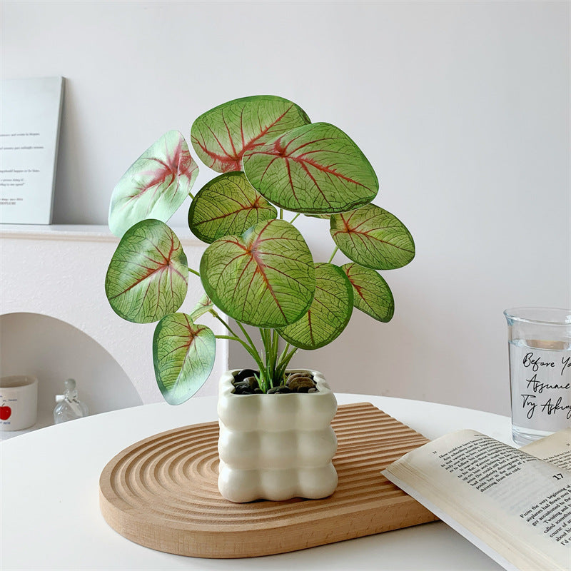 南国風の葉のフェイクグリーン