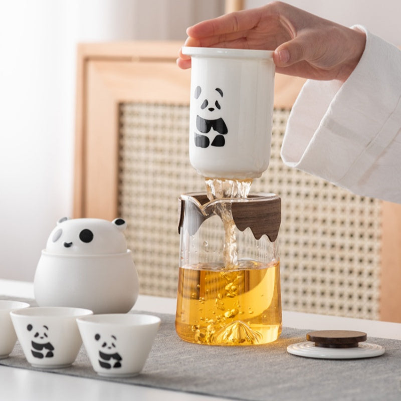 かわいいパンダ茶器セット