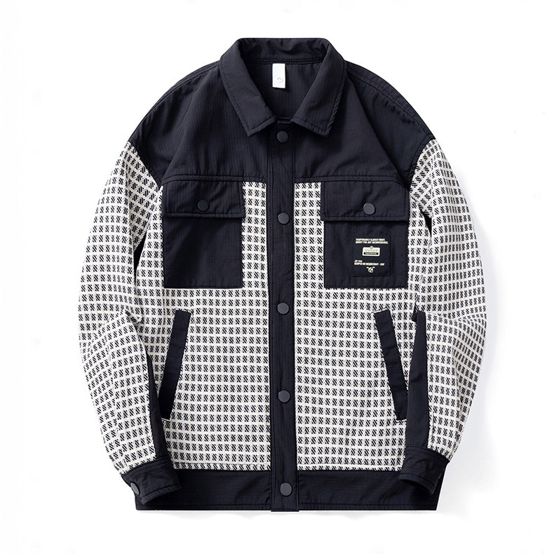 マイクロチェックワークジャケット