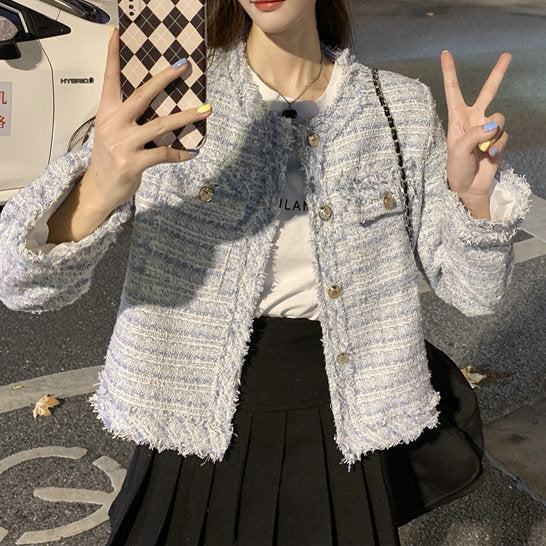 フレンチホワイトのショートコート