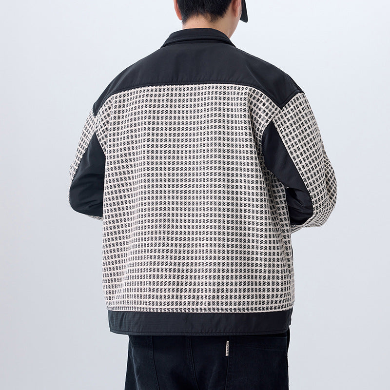 マイクロチェックワークジャケット