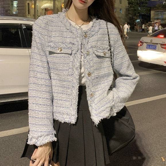 フレンチホワイトのショートコート