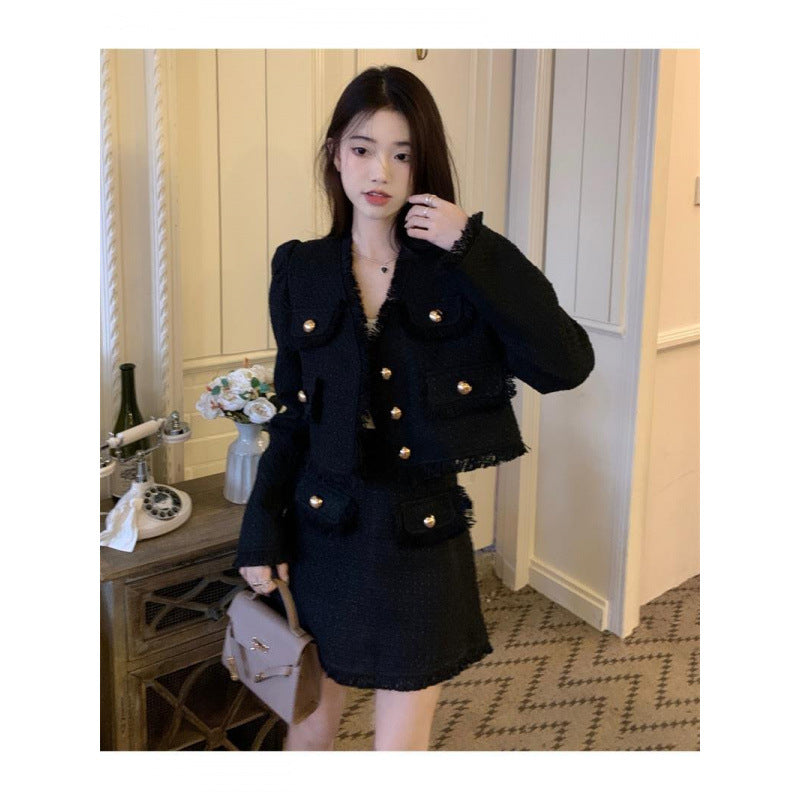 フリンジツイードセットアップ