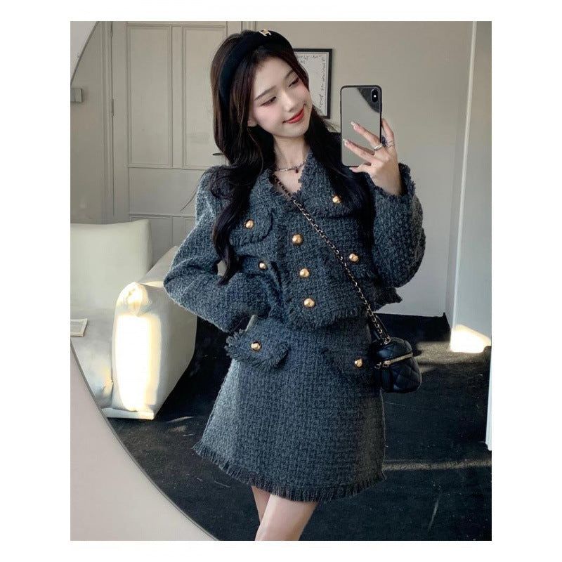 フリンジツイードセットアップ