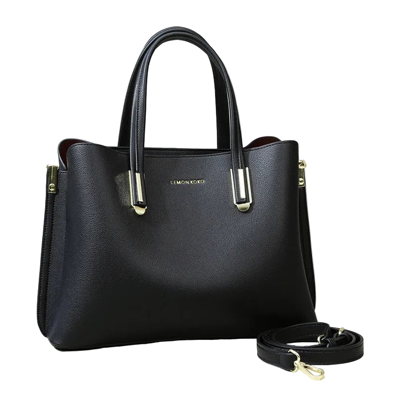 シンプルデザイン 大容量トートバッグ