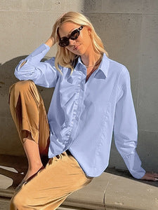 アシンメトリーフリルデザインシャツ