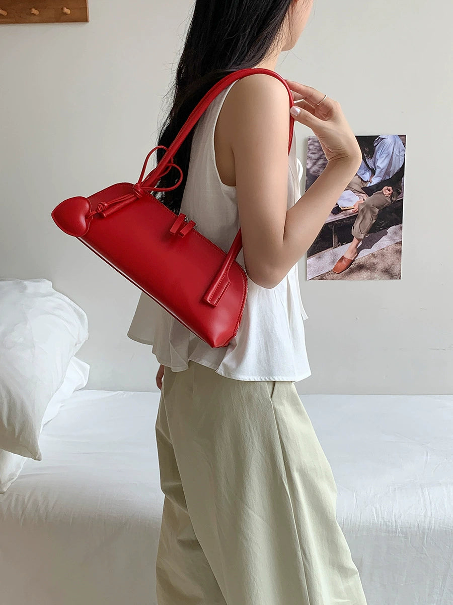 アシンメトリー ショルダーバッグ ハンドバッグ