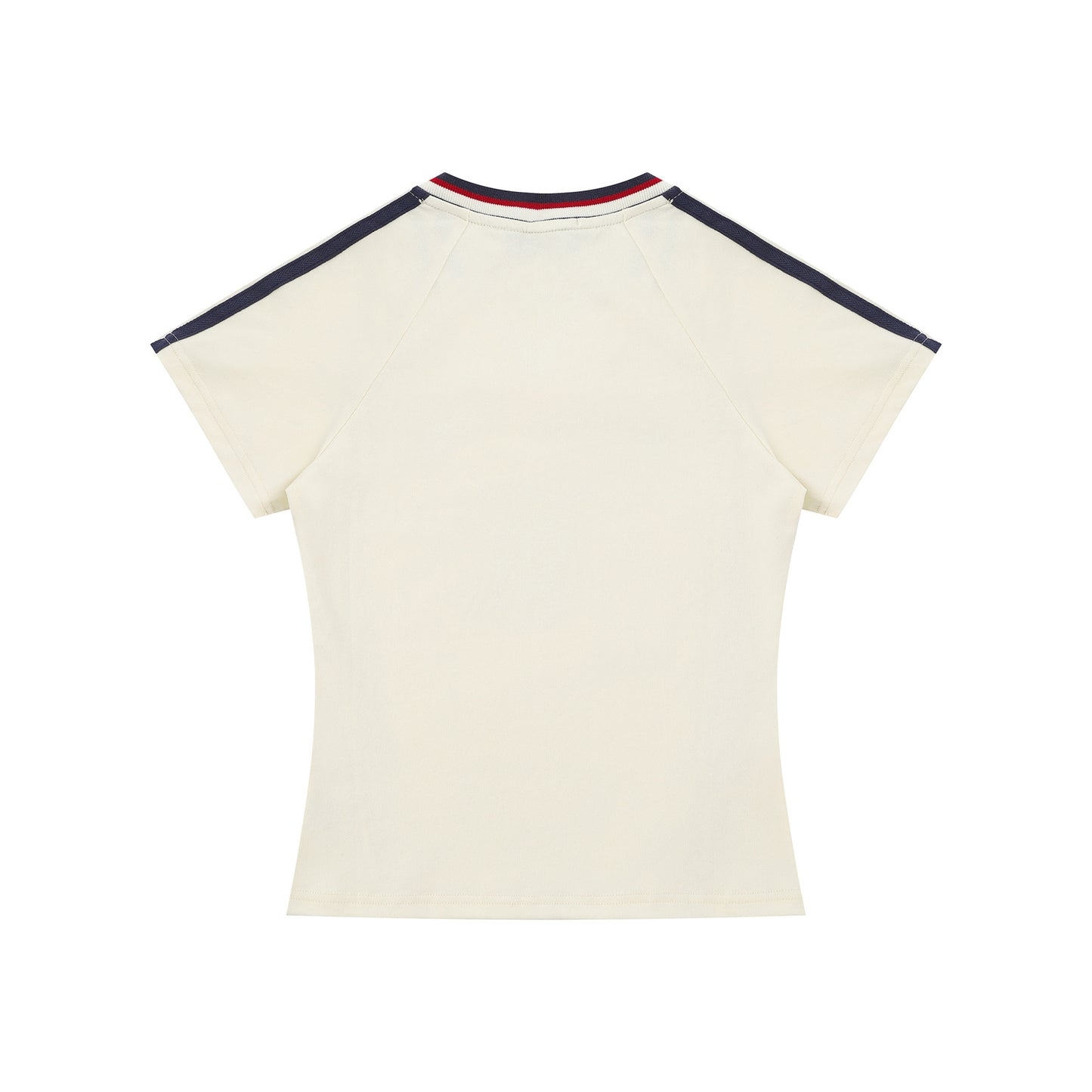 【W杯コーデ】バイカラー ゲームTシャツ