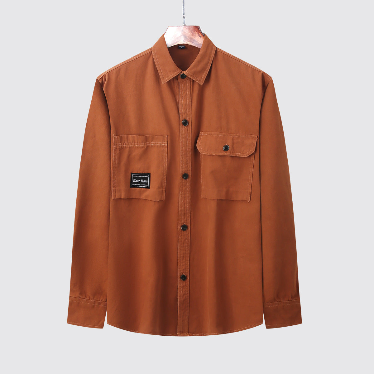 コットンワークシャツ