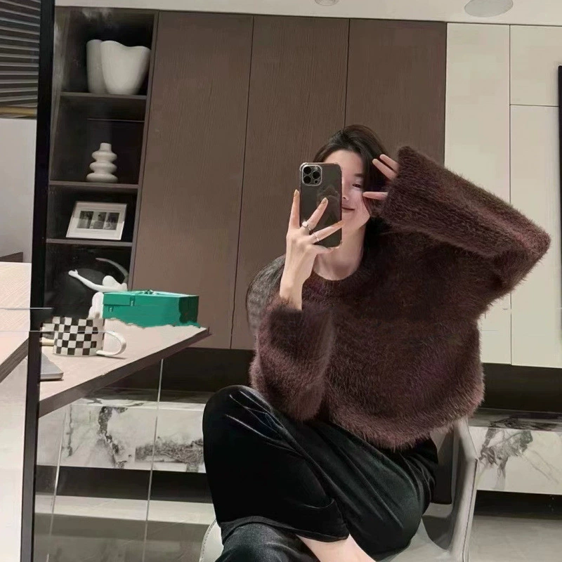 ふわふわリラクシーニット